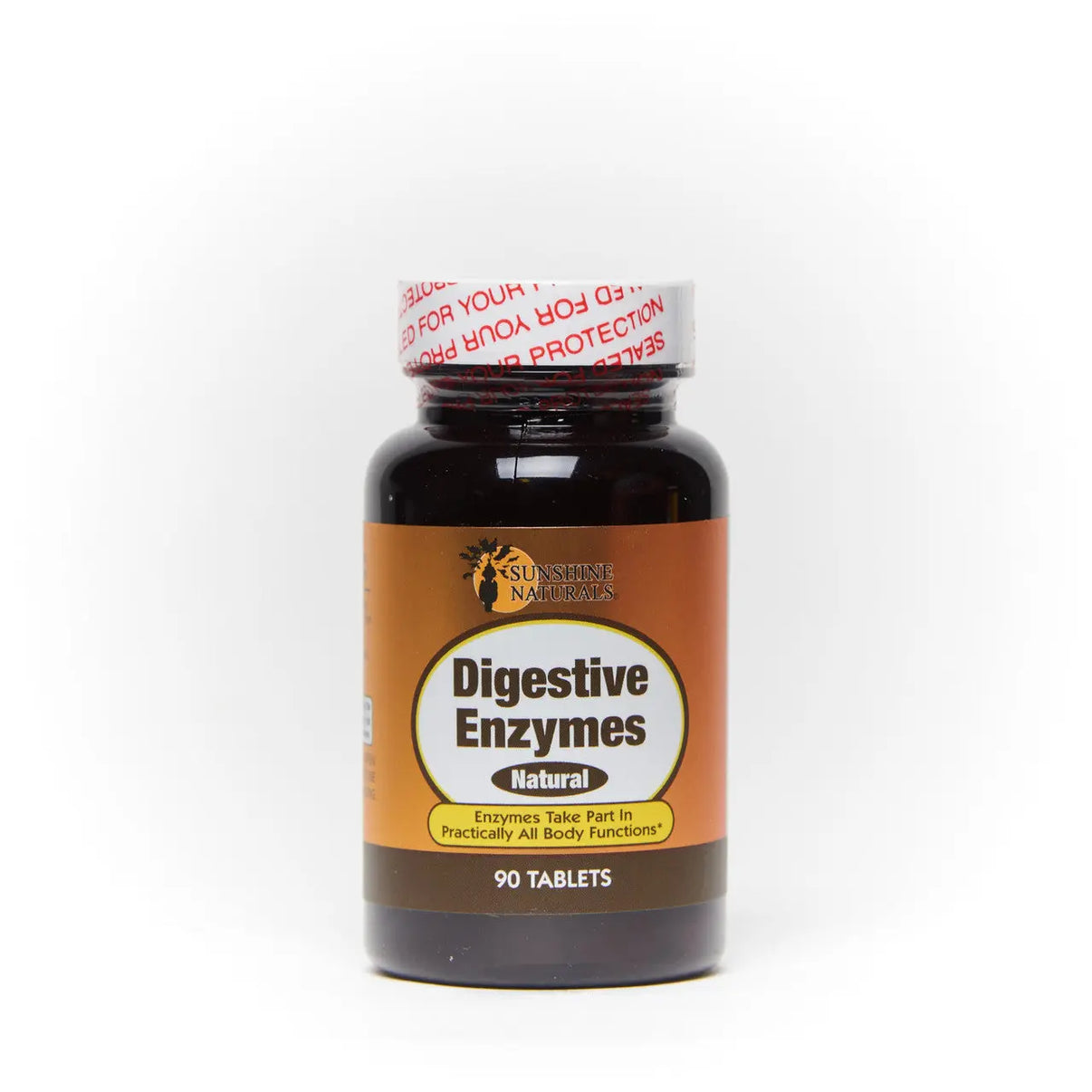 Digestive Enzymes 90 Tablets Sunshine Naturals