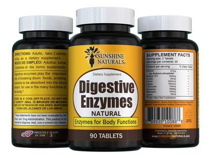 Digestive Enzymes 90 Tablets
