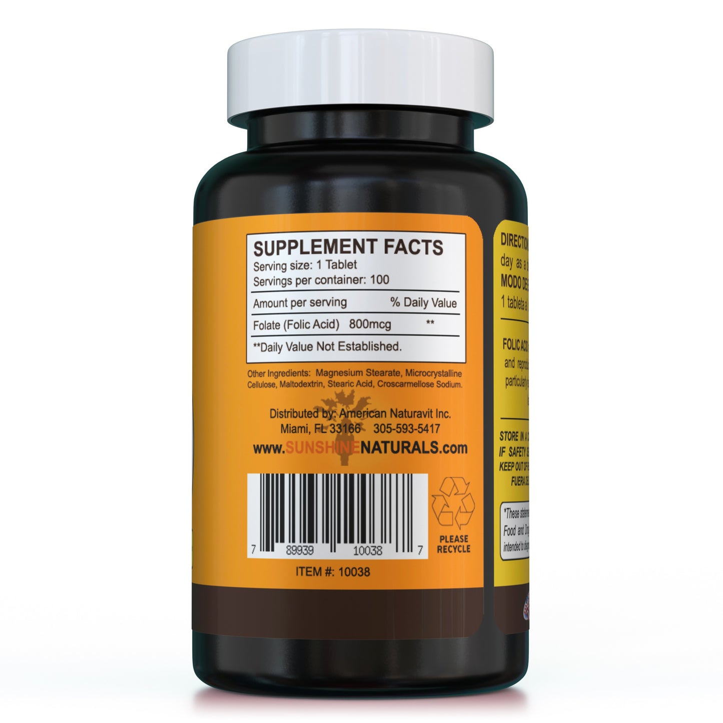Folic Acid 100 tablets