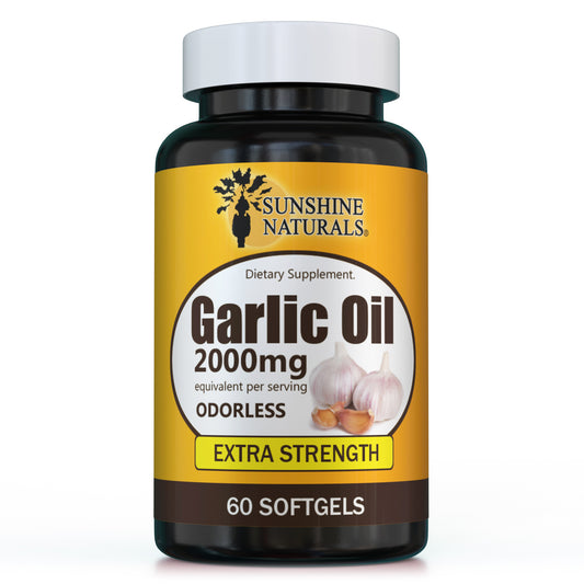 Garlic Oil 2000mg 60 Sofgels