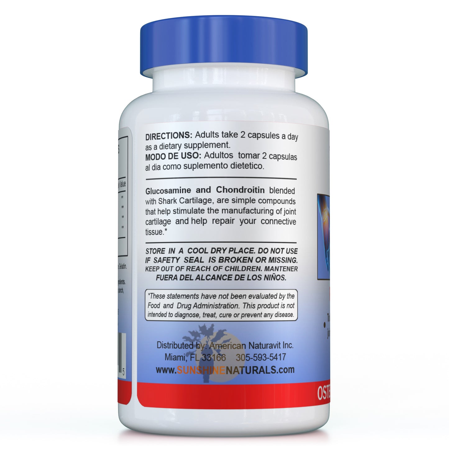 Glucosamine plus Shark Cartilage 90 Capsules