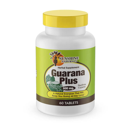 Guarana Plus herbal 60 tablets Sunshinenaturals