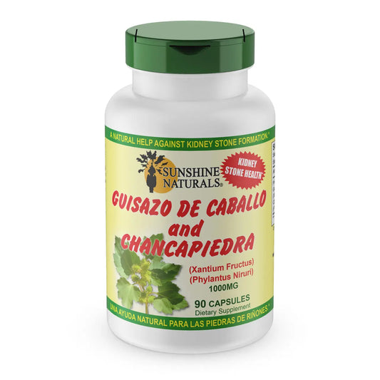 Guisazo de Caballo & Chancapiedra 90 Capsules Sunshinenaturals