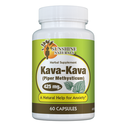 Kava Kava 425mg 60 Capsules