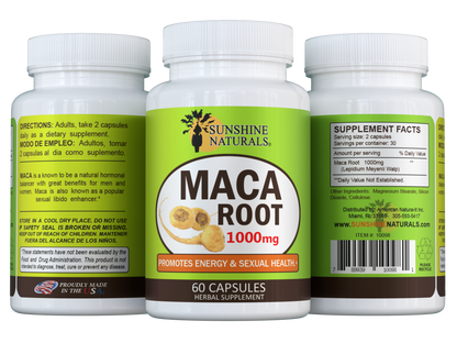 Maca Root 60 Capsules