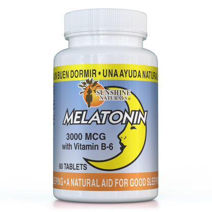 Melatonin 3000mcg 60 Tablets