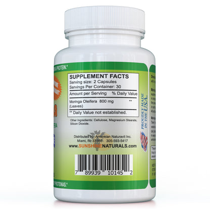 Moringa 800mg 60 Capsules
