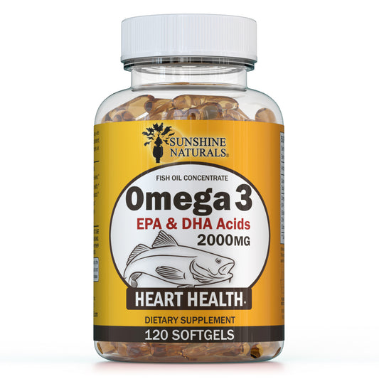 Omega 3 Fish oil 2000mg 120 Softgels