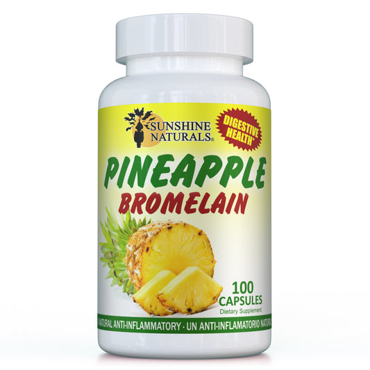 Piña-Plus (Bromelain) 100 Capsules