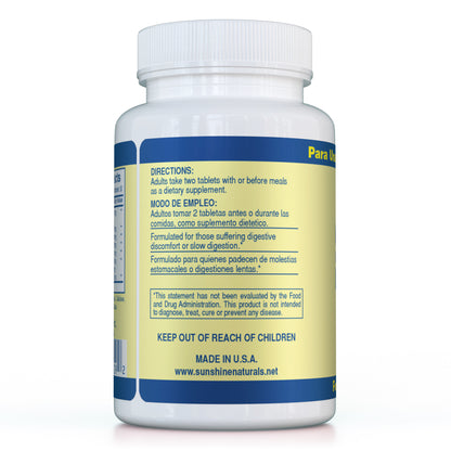 Sales Biliares (Ox Bile) plus Digestive Enzymes 30 Tablets
