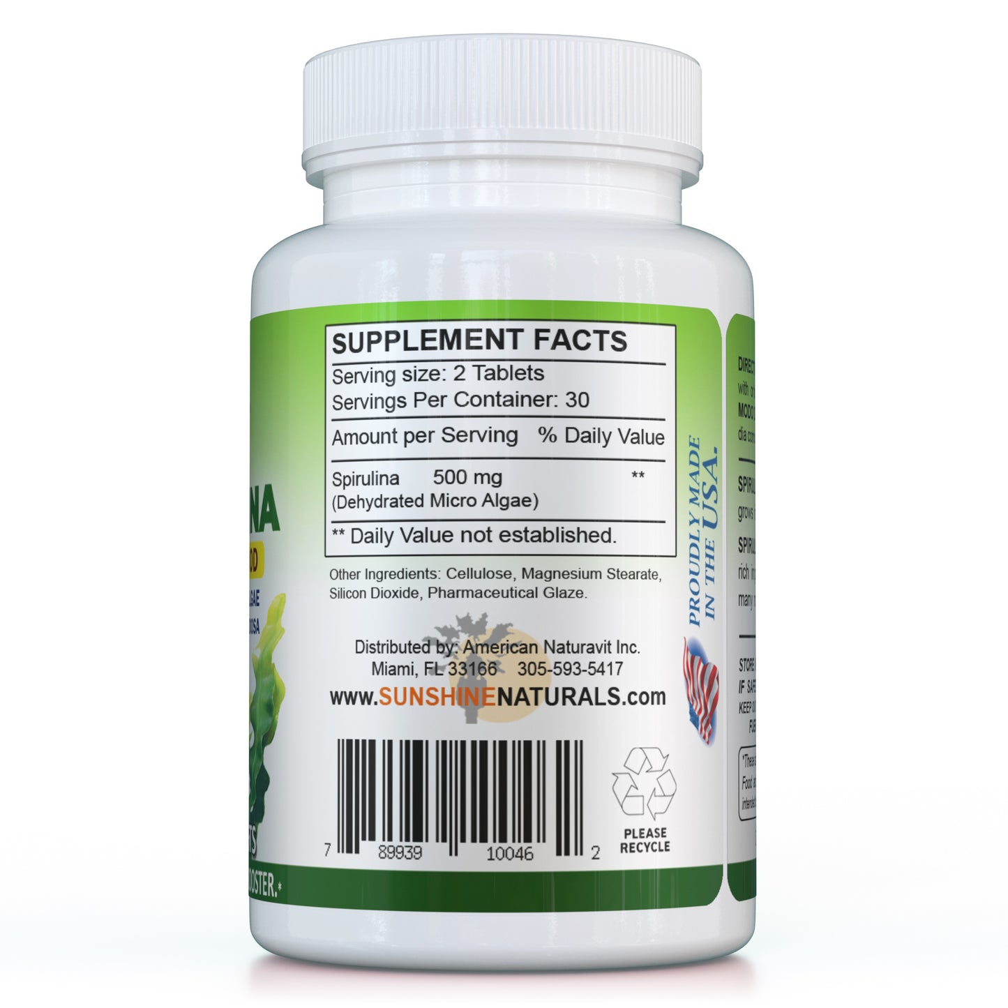 Spirulina (Amino Acids) 60 tablets