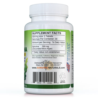Spirulina (Amino Acids) 60 tablets