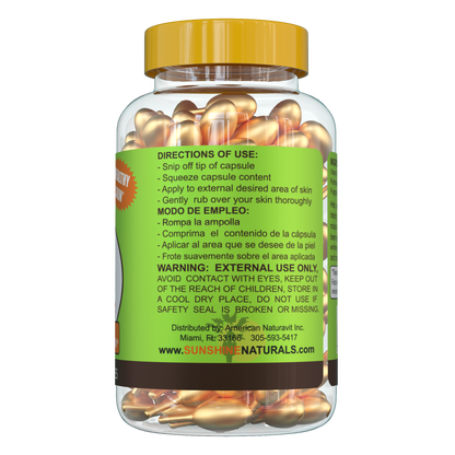 Vitamin E & Aloe Vera 60 breakable ampoules