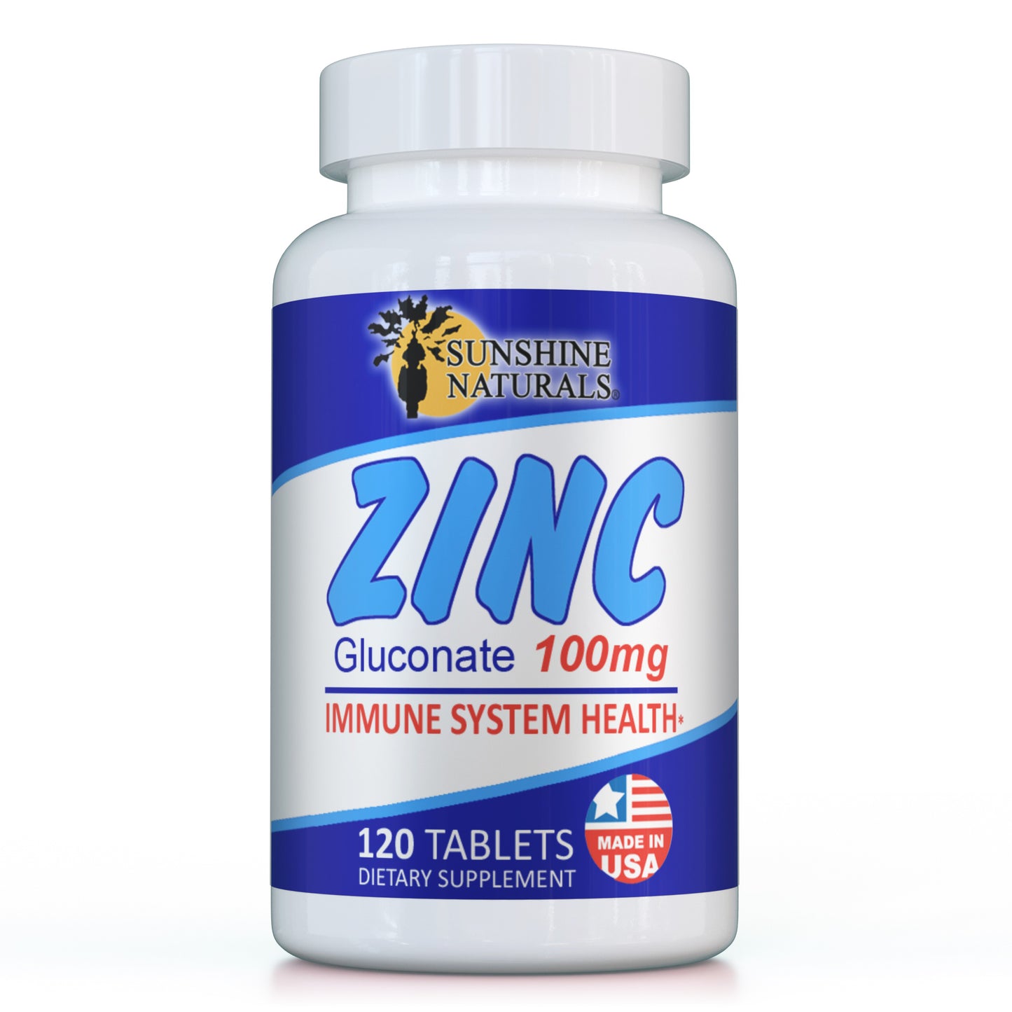 Zinc Gluconate 100mg 120 Tablets
